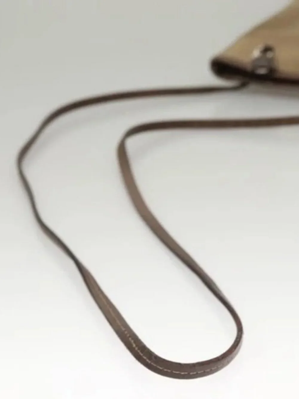 PRADA Shoulder Bag Canvas Beige Auth hk2410 - Picture 7 of 16